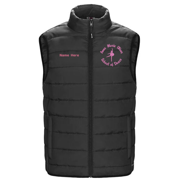 Personalized Embroidered Chill Youth Puffy Vest Thumbnail
